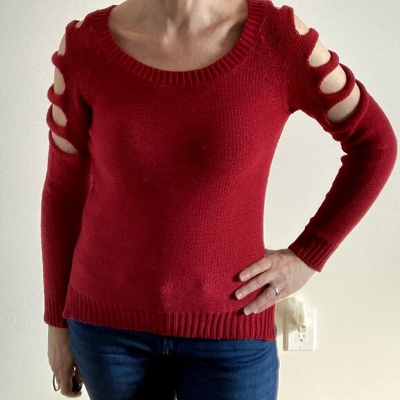 Women's Peephole Sweater - Picture 2 of 7
